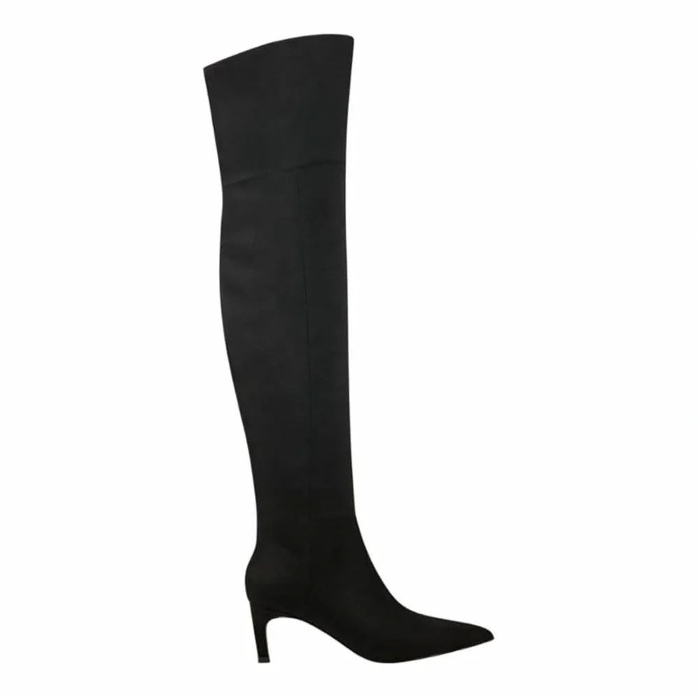 Marc Fisher LTD Women’s Qulie Black Over the Knee Boots 6M NWOB